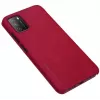 Nillkin Poco M3 capa Qin Book vermelha