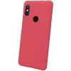Nillkin Redmi Note 6 Pro Capa Super Frosted Shield vermelha