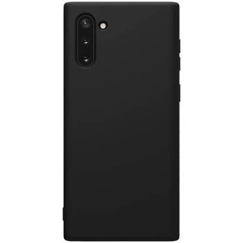 Capa protetora emborrachada Nillkin para Samsung Galaxy Note 10, preta