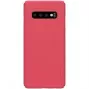 Nillkin Capa traseira Super Frosted para Samsung Galaxy S10 vermelha