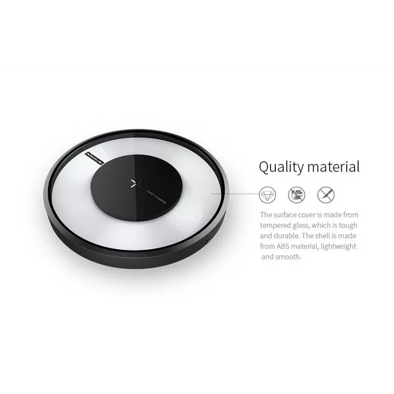 Carregador sem fios Nillkin Universal Magic Disk IV preto