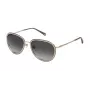 Óculos de sol de mulher NINA RICCI em forma de olho de gato SNR057570361 - armação preta em acetato, lentes cinzentas degradê