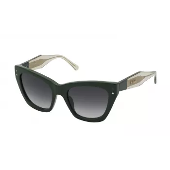 Óculos de sol de mulher NINA RICCI Cat-Eye SNR3235406WT White Tortoise Grey Gradient 54mm