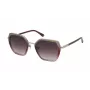 Óculos de sol de mulher Nina Ricci cat eye SNR359540C19 - armação preta brilhante, lentes cinzentas degradê, 54/20/140 mm