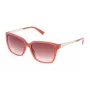 Nina Ricci óculos de sol de mulher SNR0085503G9 castanho Havana borboleta