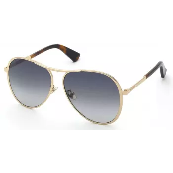 Nina Ricci Óculos de sol para mulher SNR407-590300 - Armação em acetato, proteção UV400, lentes de 59 mm