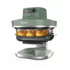 Ninja AS090EUGN 5-in-1 XL Fritadeira a ar de vidro Crispi Pro, 5,7 l, 2050 W, Verde-musgo