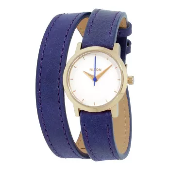 Relógio de mulher NIXON A403-1675-00 26mm rosa dourado aço inoxidável