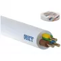 NKT YDYp 3x1,5 mm² 450/750V cabo de alimentação em PVC 100m rolo branco