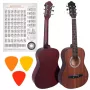 Guitarra acústica NN AG 34 1/2 para aprender a tocar, mate