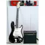 NN EG SET BK pacote de iniciação de guitarra elétrica preto
