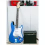 NN EG SET BLU conjunto de iniciação de guitarra elétrica azul
