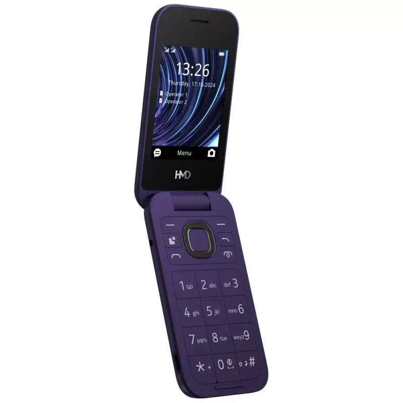 Nokia 2660 Flip TA-1711 DS Purple telemóvel 4G