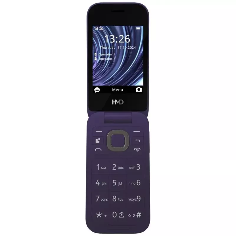 Nokia 2660 Flip TA-1711 DS Purple telemóvel 4G