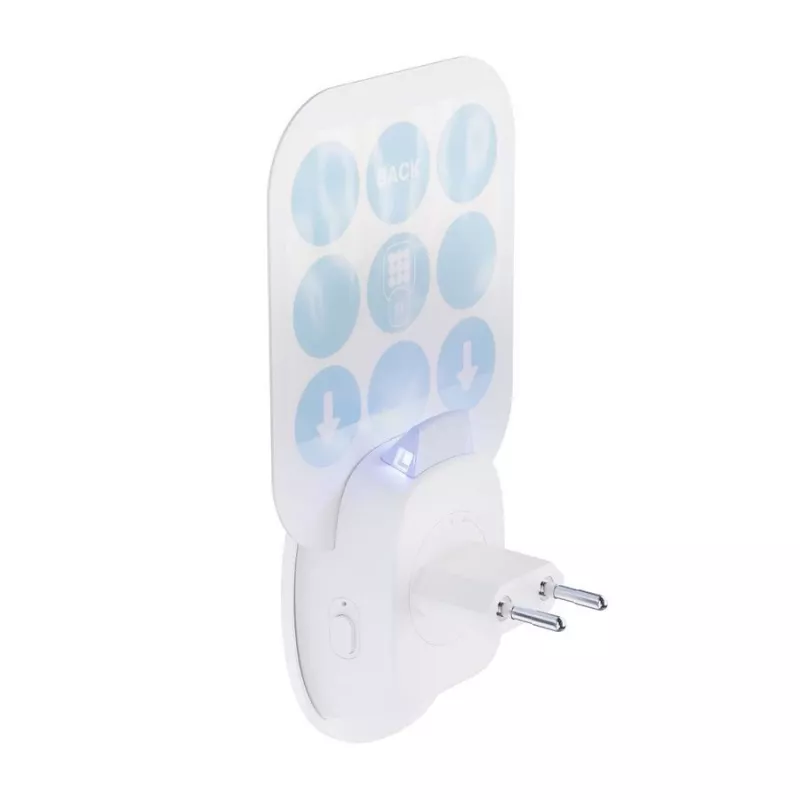Noveen lâmpada inseticida 2in1 Bug Zapper + luz noturna ficha ajustável até 30 m²