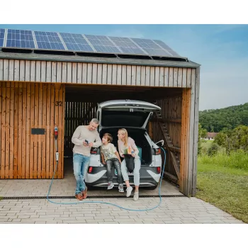 Wallbox móvel NRGkick 16A 7,5m Pure para carregamento PV (branco, 11 kW, cabo de 7,5 metros, WLAN + Bluetooth)