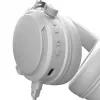 Nubi NH1 auscultadores com microfone, branco