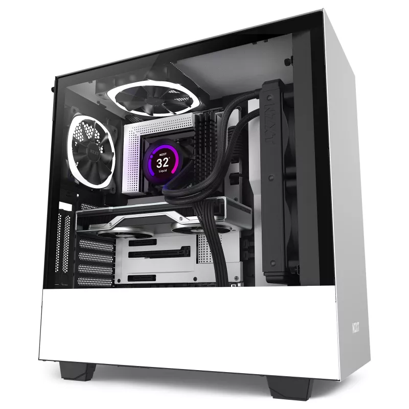 Refrigerador líquido tudo-em-um NZXT Kraken Z53 240mm com ecrã LCD