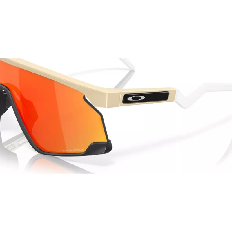 Oakley Bxtr Óculos de Sol Shield Wrap-Around Preto Mate Prizm Preto