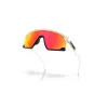 Oakley Bxtr Óculos de Sol Shield Wrap-Around Preto Mate Prizm Preto