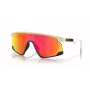 Oakley Bxtr Óculos de Sol Shield Wrap-Around Preto Mate Prizm Preto