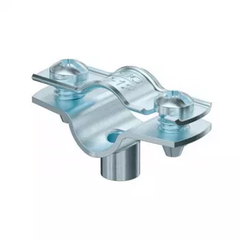 OBO ASG 732 12 Abraçadeira de distância com conexão roscada M6, faixa de aperto 10-12 mm, aço, zincado eletroliticamente