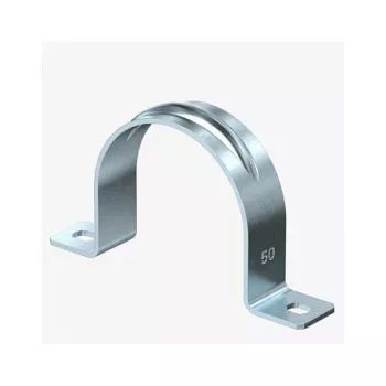 OBO BETTERMANN 605 50 G Abraçadeira de tubo em duas partes 50mm aço zincado