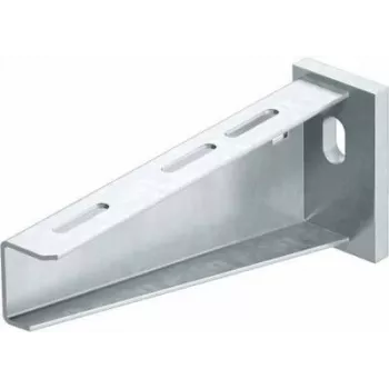 OBO Bettermann AW 55 31 FT Braço de parede/mastro, 310mm de alcance, aço, galvanizado a quente, com placa de topo 6418570