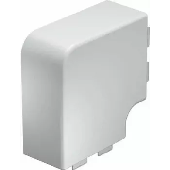 Tampa de canto plana OBO BETTERMANN WDK/HF 60110 branco puro (6192939)