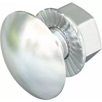OBO BETTERMANN FRSB 6x12 A2 parafuso de cabeça redonda com porca combinada M6x12 aço inoxidável 1.4301 2B 6406138