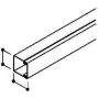 Calha de cabos OBO BETTERMANN LKM 40040 40x40mm aço galvanizado 2m 6246990