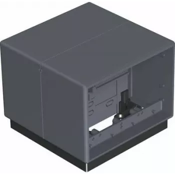 Caixa de derivação OBO Bettermann Telitank T4B 118x118x97 mm IP65 grafite preto 7408292