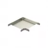 OBO Bettermann TRAY CORNER RS90-60-300 PG 2PCS - Curva horizontal de calha de cabos a 90°, 60x300mm, aço galvanizado por imersão, 2 unid.