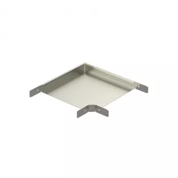 OBO Bettermann TRAY CORNER RS90-60-300 PG 2PCS - Curva horizontal de calha de cabos a 90°, 60x300mm, aço galvanizado por imersão, 2 unid.