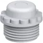 OBO BETTERMANN V-TEC VM PG9 bucim de rosca com membrana destacável, cinzento claro, 100 unidades 2032503