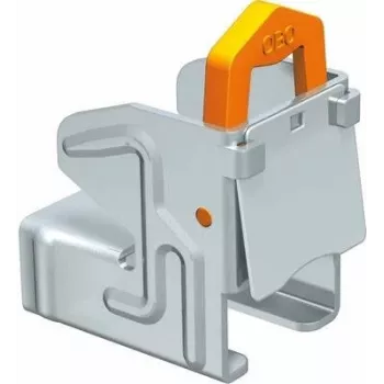 Braçadeira de suporte vertical OBO Bettermann 5-11mm M6 aço eletrogalvanizado 328 1 (1408011)