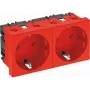OBO BETTERMANN Tomada vertical 0° 2 tomadas Schuko STD (6120028)