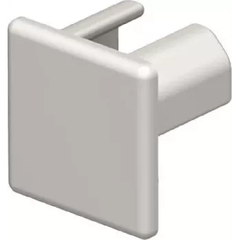 OBO BETTERMANN WDK HE15015RW peça terminal 15x15mm PVC branco puro RAL9010 6193099