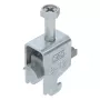 OBO BETTERMANN BS-N1-K-12 FT Abraçadeira em U, galvanizada a quente, 8-12 mm, rosca M6