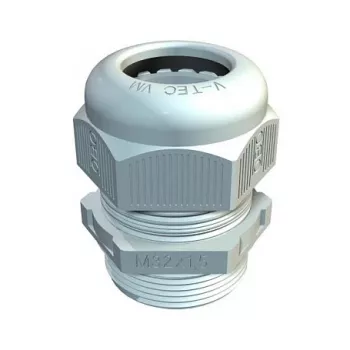 OBO V-TEC VM25 LGR bucim métrico M25 poliamida cinzento claro RAL 7035