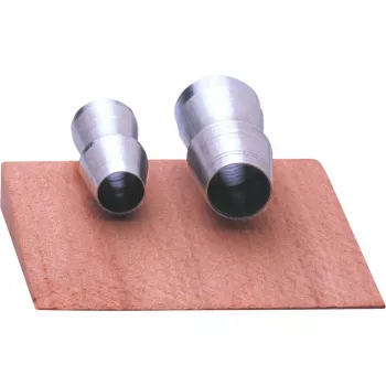 OCHSENKOPF conjunto de fixação para cabeças de machado OX E-123-0100, 3 peças (cunha de aço, cunha de madeira, parafuso de segurança) para reparação de cabos de machado