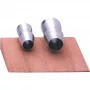 OCHSENKOPF conjunto de fixação para cabeças de machado OX E-123-0100, 3 peças (cunha de aço, cunha de madeira, parafuso de segurança) para reparação de cabos de machado