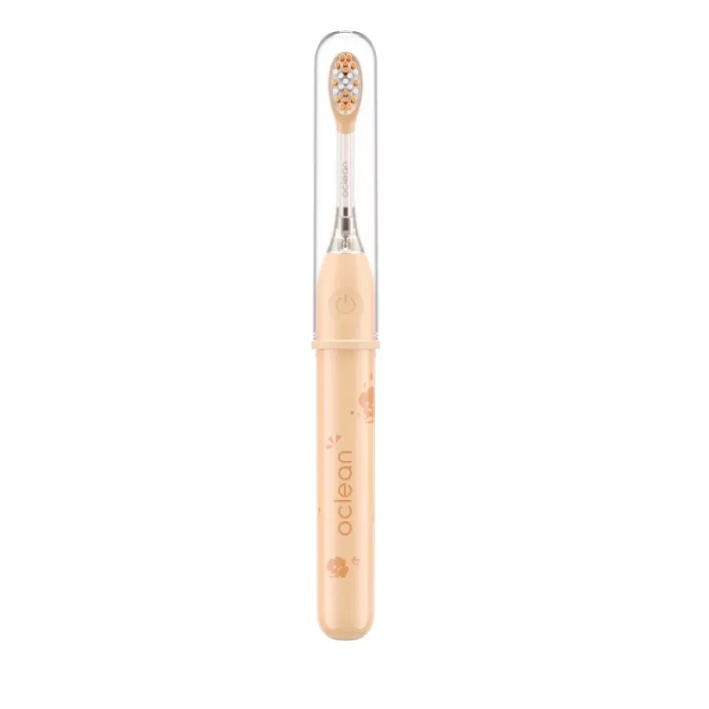 Escova de dentes elétrica OCLEAN Ease Kids laranja-claro