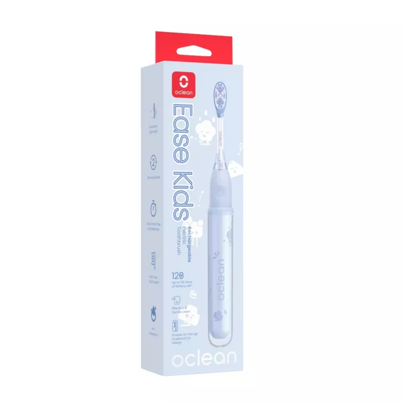 Escova de dentes elétrica OCLEAN Ease Kids azul-claro