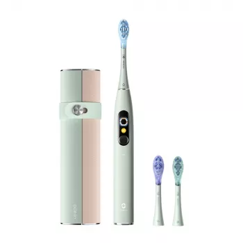 Escova de dentes elétrica OCLEAN X Ultra 20 S verde