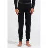 Calças compridas de merino ODLO BL Bottom, tamanho L, preto