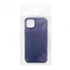 Capa OEM para Honor X6c azul mate com revestimento traseiro em silicone