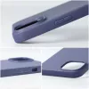 Capa OEM para Honor X6c azul mate com revestimento traseiro em silicone