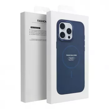 Capa OEM para iPhone 13 Mini Frame Mag Cover compatível com MagSafe Navy Blue