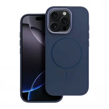 Capa OEM para iPhone 13 Mini Frame Mag Cover compatível com MagSafe Navy Blue